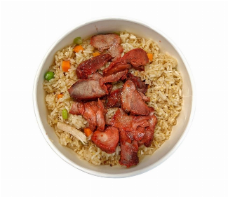 Fried Rice BBQ Pork